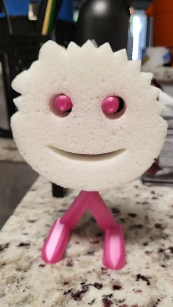 Scrub Daddy/Mommy Sponge Stand – Fun 3D Printed Holder for Scrub Sponges – Custom Color Options – Unique Kitchen Decor Gift My Store
