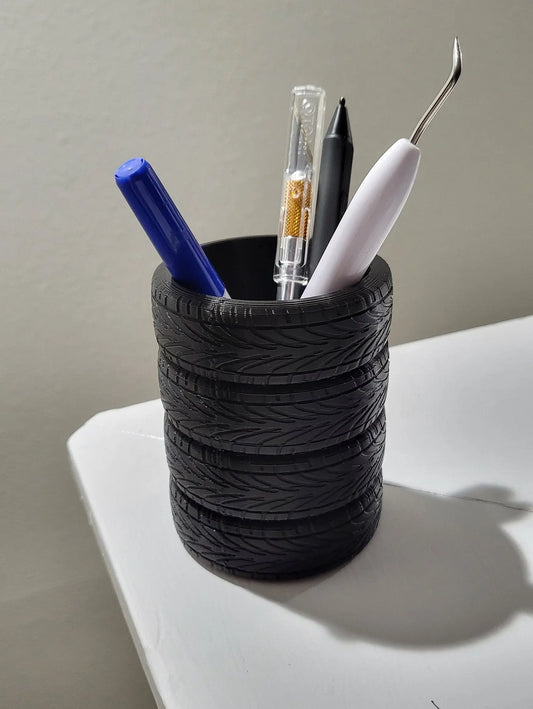 Tire Stack Pencil/Pen Holder My Store