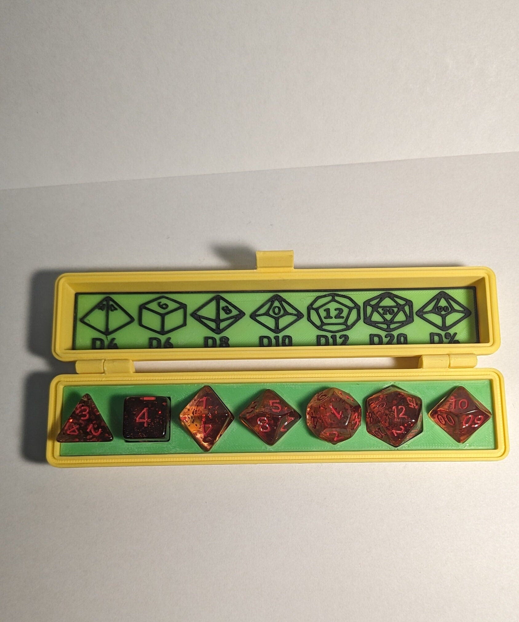 Color Customizable Dice Holder -  3D Printed - Just In 3D