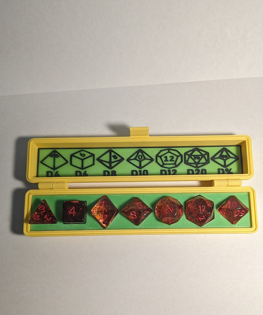 Color Customizable Dice Holder -  3D Printed - Just In 3D